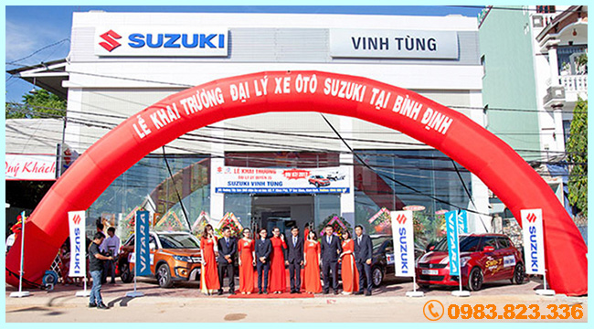 Suzuki Bình Định cập nhật giá xe Suzuki khuyến mãi tháng 11 mới nhất